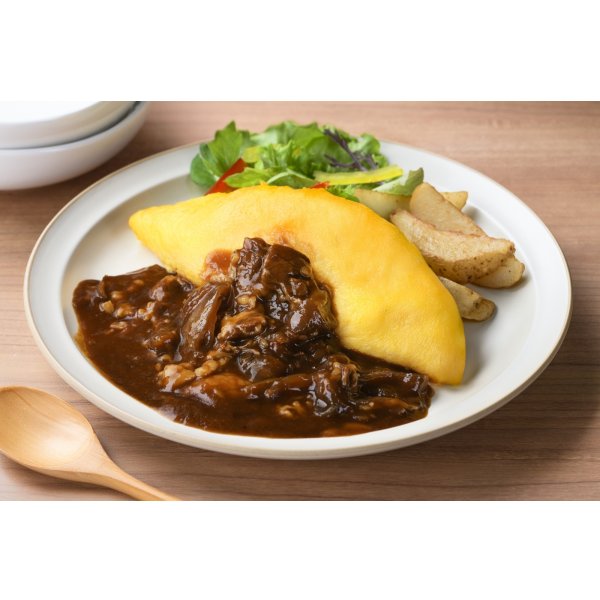 画像2: マム　び〜ふdeハヤシ　200g×2　【常温】　※冷凍品と同時購入 不可※ (2)