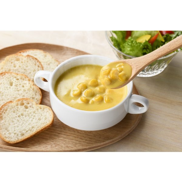 画像1: A mom（マム）粒入りコーンスープ（生クリーム仕立て）　160g×2袋　【常温】　※冷凍品と同時購入 不可※ (1)